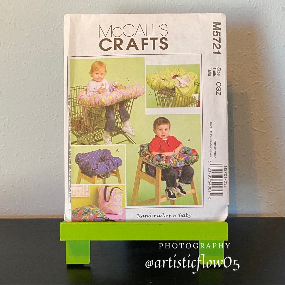NEW! McCall’s M5721 3-in-1 Shopping Cart Cover - Picture 1 of 2